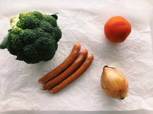 简单料理—电锅香肠番茄饭-唤醒运动