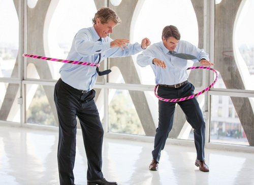 办公室健身系列—椅子-唤醒运动